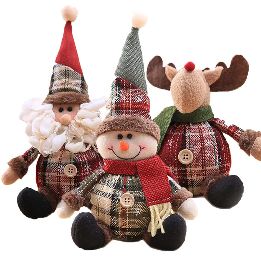 Ornaments Christmas Doll  Decorations