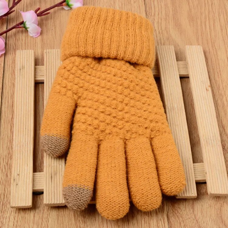 Women Men Warm Winter Touch Screen Gloves