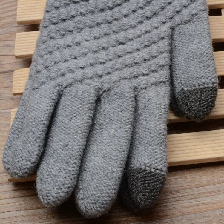 Women Men Warm Winter Touch Screen Gloves