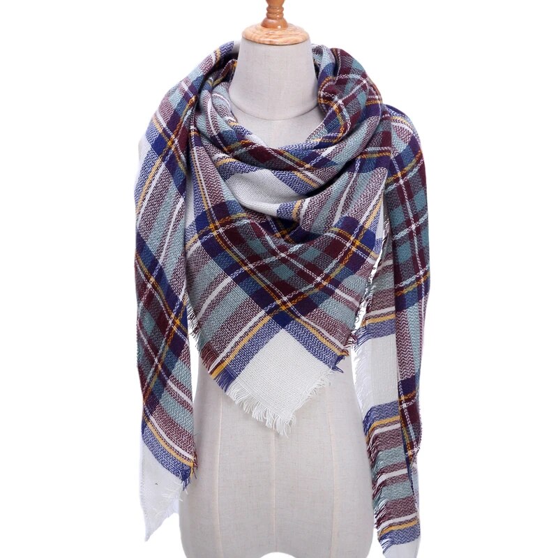 Winter Scarf Cashmere Triangle Scarves