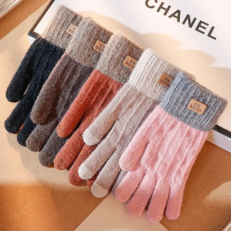 Touch Screen Gloves Women Men Warm