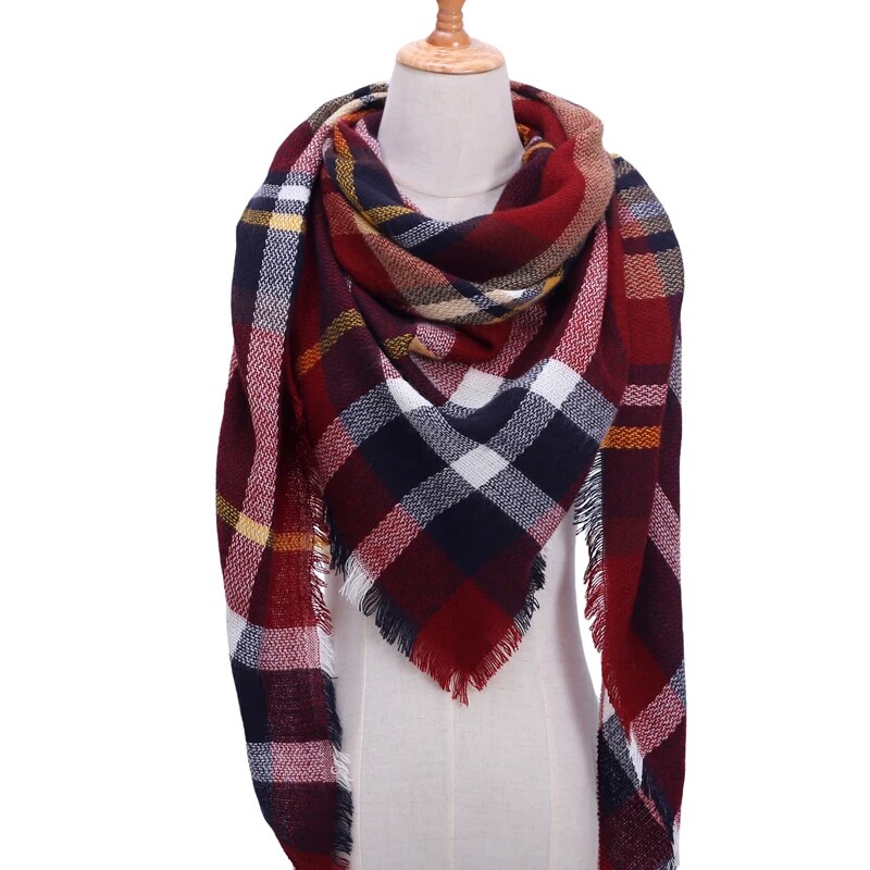 Winter Scarf Cashmere Triangle Scarves