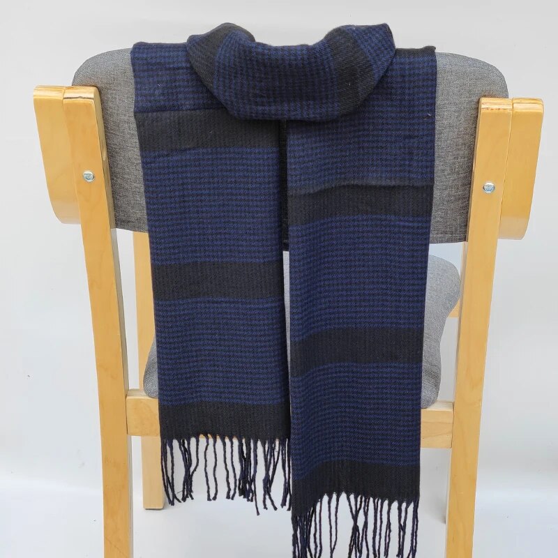 Unisex Warm classic lattice Scarf  Cashmere